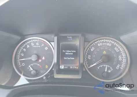 2021 Toyota Tacoma Trd Sport from USA, damaged, VIN 3TYCZ5AN7MT039752